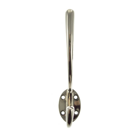 This is an image of Atlantic Traditional Hat & Coat Hook - Polished Nickel available to order from Trade Door Handles.