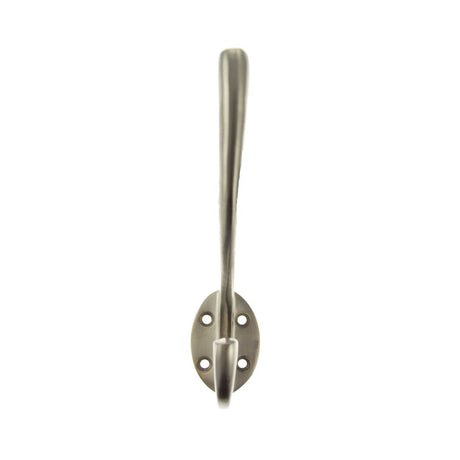 This is an image of Atlantic Traditional Hat & Coat Hook - Satin Nickel available to order from Trade Door Handles.