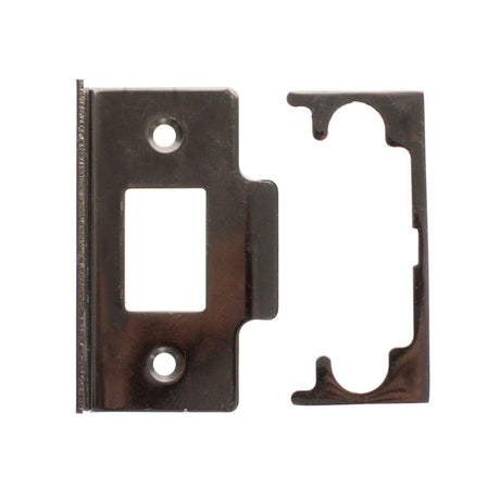 This is an image of Atlantic Rebate Kit to suit CE Tubular Latch - Black Nickel available to order from Trade Door Handles.