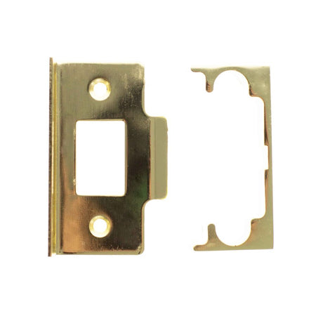 This is an image of Atlantic Rebate Kit to suit CE Tubular Latch - Polished Brass available to order from Trade Door Handles.