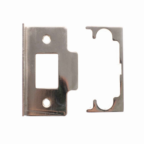 This is an image of Atlantic Rebate Kit to suit CE Tubular Latch - Polished Nickel available to order from Trade Door Handles.