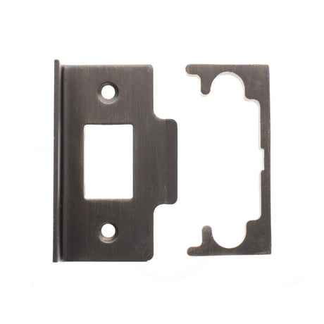 This is an image of Atlantic Rebate Kit to suit CE Tubular Latch - Urban Bronze available to order from Trade Door Handles.