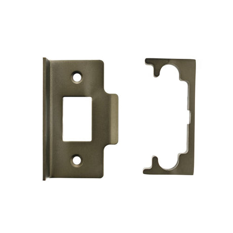 This is an image of Atlantic Rebate Kit to suit CE Tubular Latch - Urban Dark Bronze available to order from Trade Door Handles.