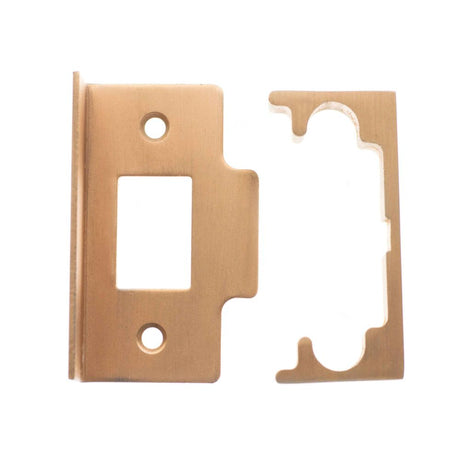 This is an image of Atlantic Rebate Kit to suit CE Tubular Latch - Urban Satin Copper available to order from Trade Door Handles.