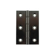 This is an image of Atlantic Washered Hinges 3" x 2" x 2.2mm - Black Nickel available to order from Trade Door Handles.