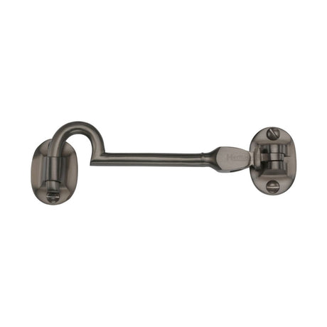 This is an image of a Heritage Brass - Cabin Hook 4" Matt Bronze Finish, c1530-4-mb that is available to order from Trade Door Handles in Kendal.
