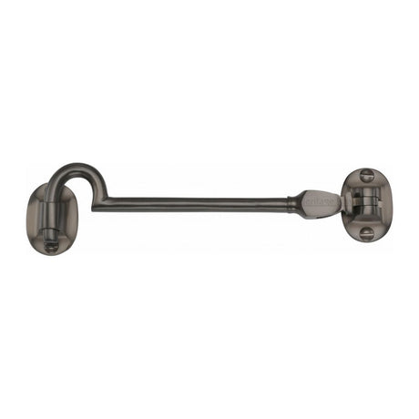 This is an image of a Heritage Brass - Cabin Hook 6" Matt Bronze Finish, c1530-6-mb that is available to order from Trade Door Handles in Kendal.