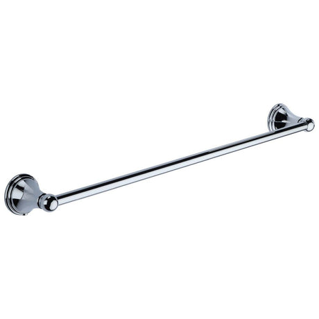 This is an image of a M.Marcus - Singel towel rail 60cm Polished Chrome Finish, cam-towel-60-pc that is available to order from Trade Door Handles in Kendal.