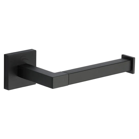 This is an image of a M.Marcus - Toilet Roll Holder Matt Black Finish, che-paper-blk that is available to order from Trade Door Handles in Kendal.