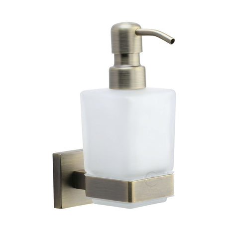 This is an image of a M.Marcus - Soap dispenser with high quality SS304 pump Matt Antique Finish, che-soap-ma that is available to order from Trade Door Handles in Kendal.