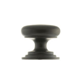 This is an image of Old English Lincoln Solid Brass Cabinet Knob 38mm Concealed Fix - Urban Dark Br available to order from Trade Door Handles.