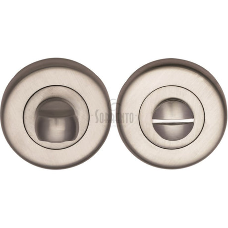 This is an image of a Sorrento - Thumbturn & Emergency Release Satin Nickel Finish, sc-0195-sn that is available to order from Trade Door Handles in Kendal.