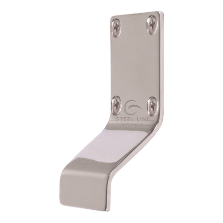 This is an image of a Steel Line Plain Cylinder Pull S.Steel Polished Chrome, ss-cpull002-p that is available to order from Trade Door Handles in Kendal.