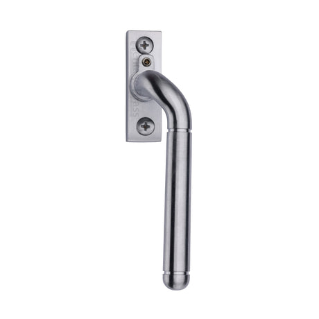 This is an image of a Heritage Brass - Lockable Espagnolette Right Handed Satin Chrome finish, v1006l-rh-sc that is available to order from Trade Door Handles in Kendal.