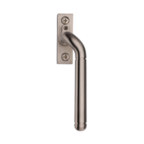 This is an image of a Heritage Brass - Lockable Espagnolette Right Handed Satin Nickel finish, v1006l-rh-sn that is available to order from Trade Door Handles in Kendal.