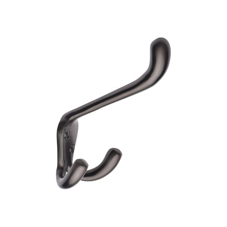 This is an image of a Heritage Brass - Hat and Coat Hook Matt Bronze Finish, v1058-mb that is available to order from Trade Door Handles in Kendal.