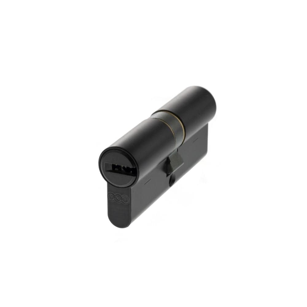AGB Locks & Latches 35 x 35mm / Matt Black / Euro Double Cylinders AGB Euro Profile 15 Pin Double Cylinder 35-35mm (70mm) - Matt Black