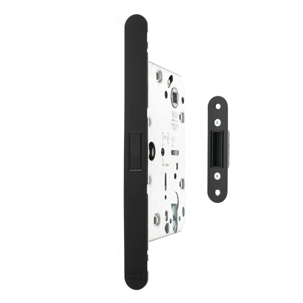 AGB Locks & Latches Matt Black / DIN Euro Sash Lock AGB Revolution XT Magnetic Euro Profile Sashlock 60mm backset - Matt Black