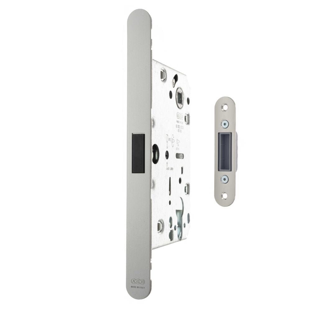 AGB Locks & Latches Satin Chrome / DIN Euro Sash Lock AGB Revolution XT Magnetic Euro Profile Sashlock 60mm backset - Satin Chrome