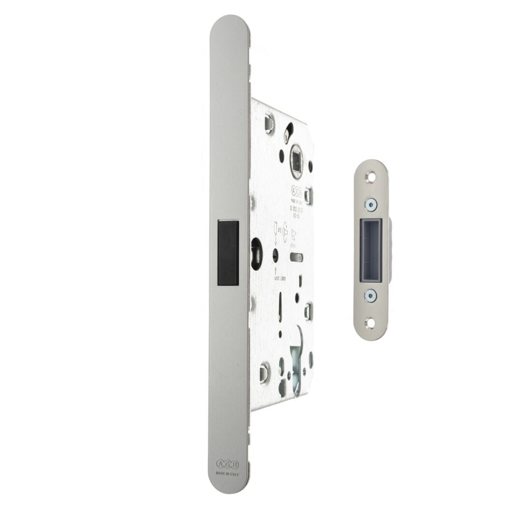 AGB Locks & Latches Satin Chrome / DIN Euro Sash Lock AGB Revolution XT Magnetic Euro Profile Sashlock 60mm backset - Satin Chrome
