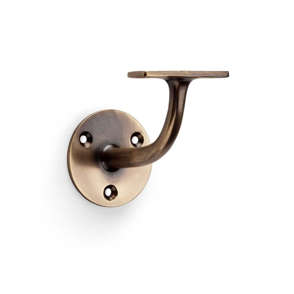 Alexander & Wilks Accessories Antique Brass / 3" / 76mm Alexander & Wilks Architectural Handrail Bracket - Antique Brass