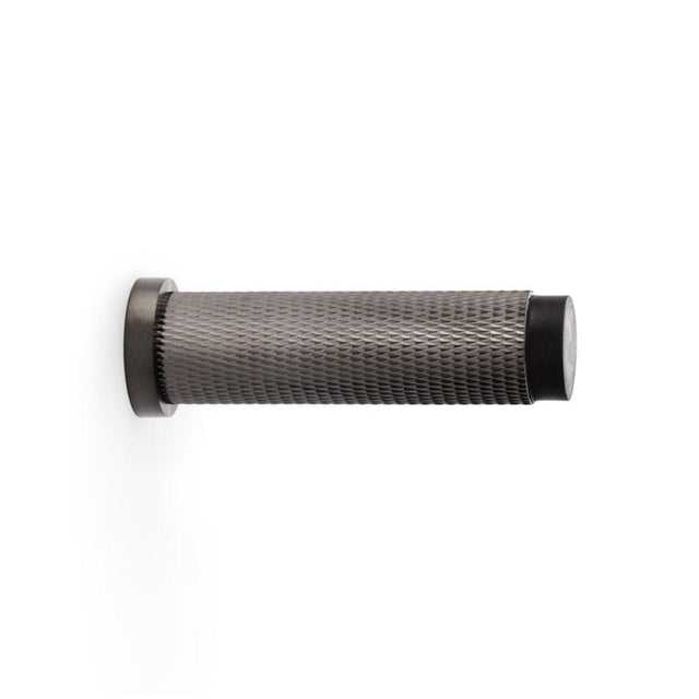 Alexander & Wilks Door Furniture Dark Bronze PVD / Projection Door Stop Alexander & Wilks Brunel Knurled Door Stop - Dark Bronze PVD