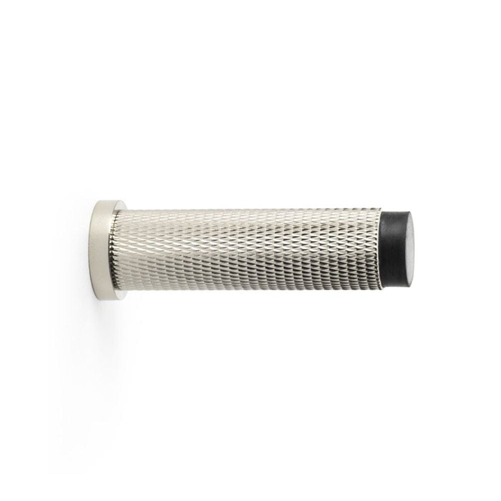 Alexander & Wilks Door Furniture Polished Nickel PVD / Projection Door Stop Alexander & Wilks Brunel Knurled Door Stop - Polished Nickel PVD