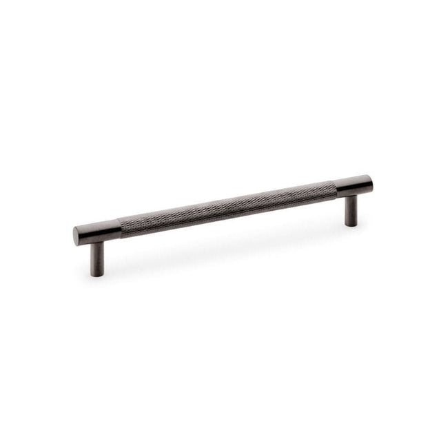 Alexander & Wilks Cabinet Hardware Dark Bronze PVD / Cabinet Pull Handles / 160mm Alexander & Wilks Brunel Knurled T-Bar Cupboard Handle - Dark Bronze PVD - Centres 160mm