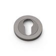 Alexander & Wilks Door Furniture Dark Bronze / Euro Profile Escutcheons Alexander & Wilks Concealed Fix Escutcheon Euro Profile - Dark Bronze