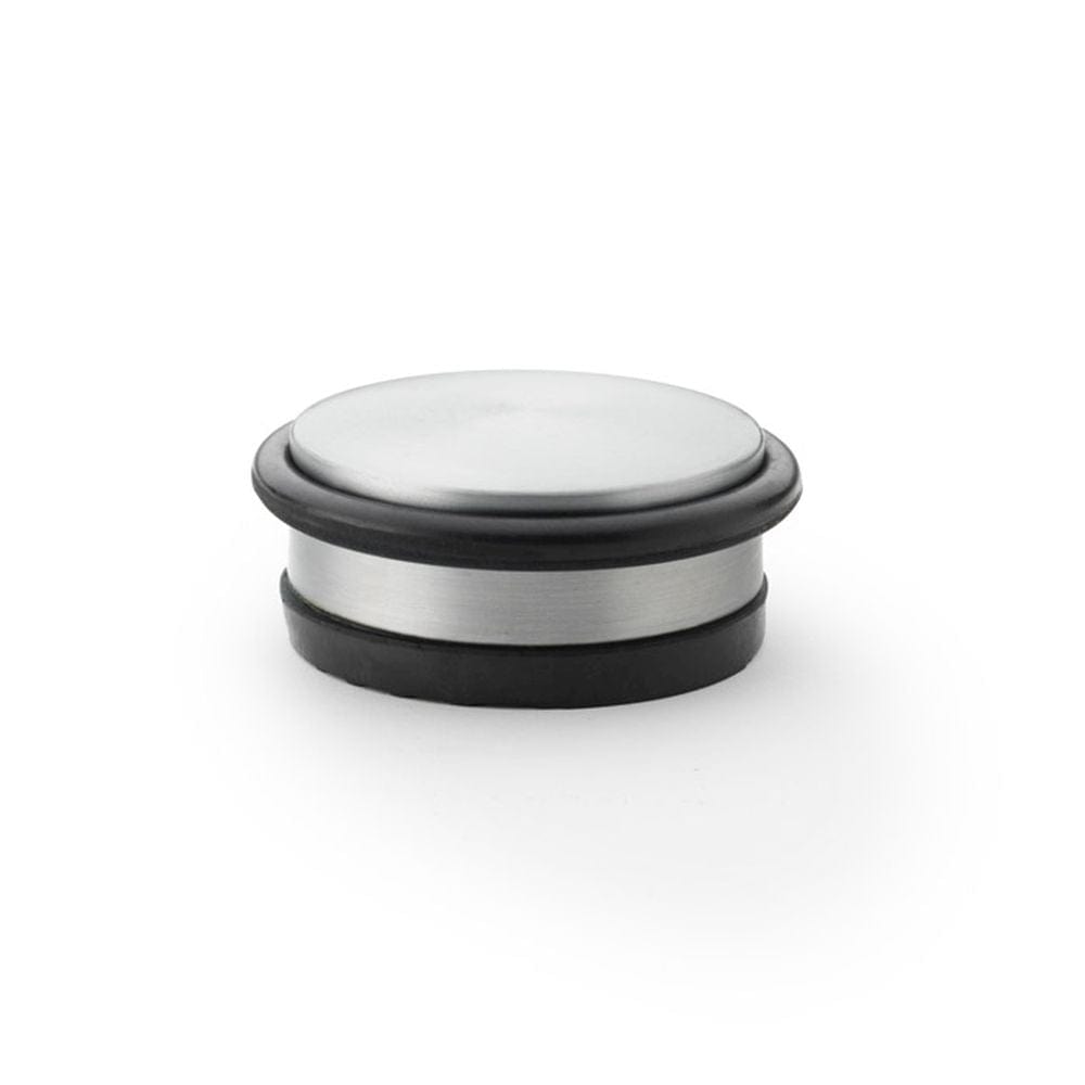 Alexander & Wilks Door Furniture Satin Chrome / Floor Door Stop Alexander & Wilks Freestanding Portable Door Stop - Diameter 100mm