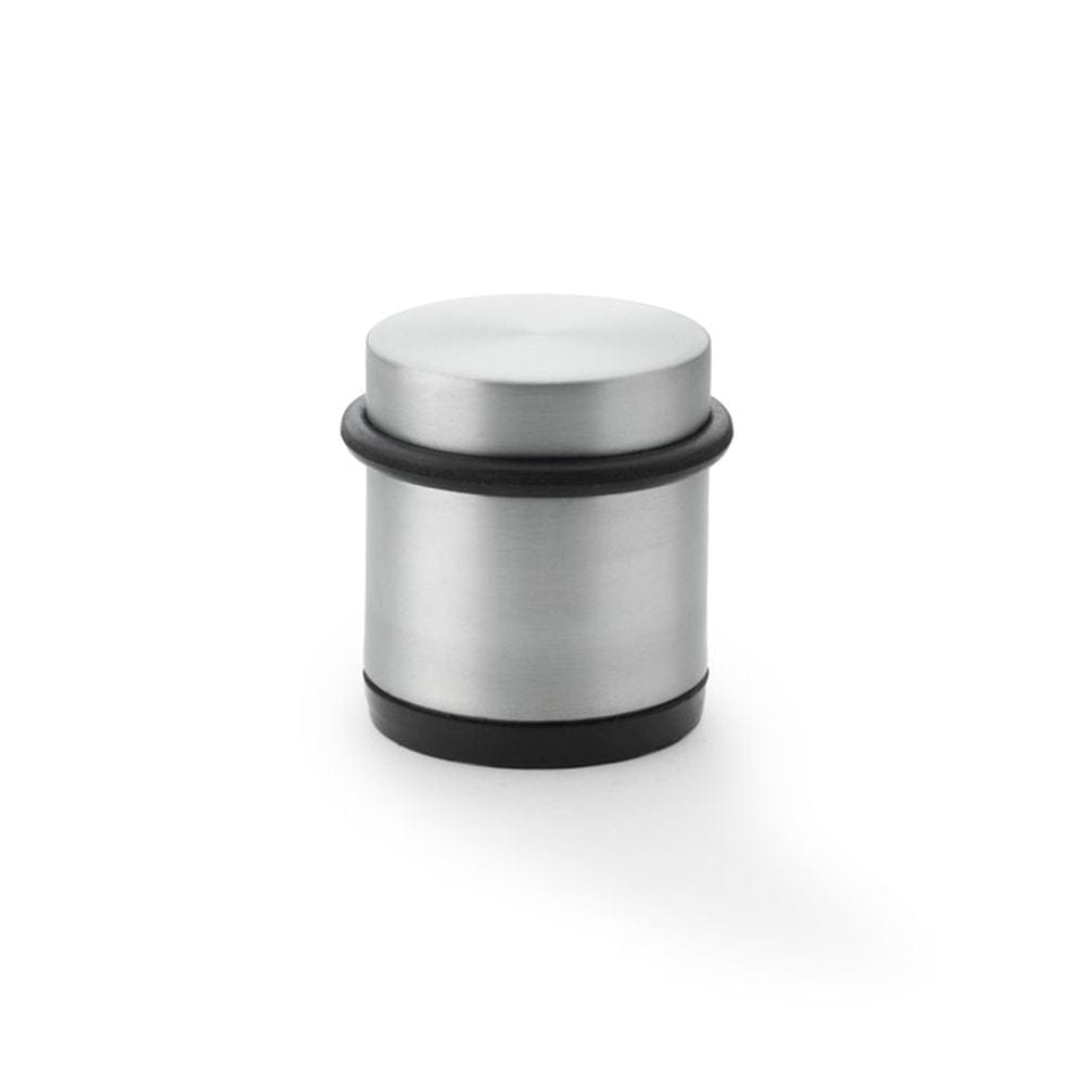 Alexander & Wilks Door Furniture Satin Chrome / Floor Door Stop Alexander & Wilks Freestanding Portable Door Stop - Diameter 62mm