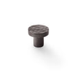 Alexander & Wilks Cabinet Hardware Dark Bronze / Cabinet Knobs / 30mm Dia. Alexander & Wilks Hanover Hammered Cupboard Knob - Dark Bronze - 30mm