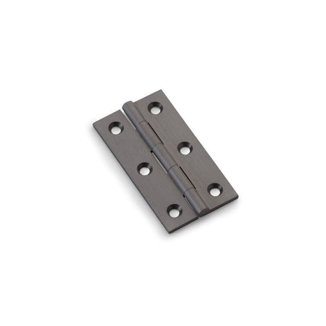 Alexander & Wilks Hinges Dark Bronze / Cabinet Hinges / 2.5" (64mm) Alexander & Wilks Heavy Pattern Solid Brass Cabinet Butt Hinge - Dark Bronze - 2.5"