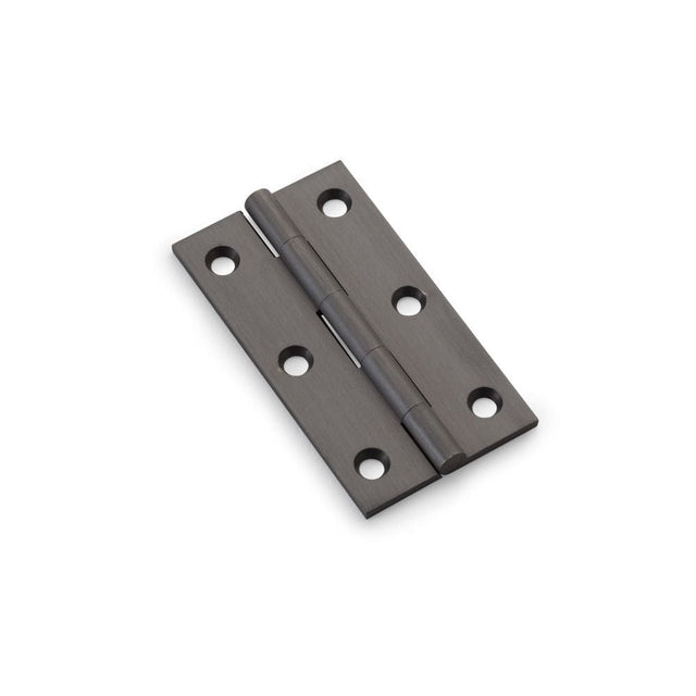 Alexander & Wilks Hinges Dark Bronze / Cabinet Hinges / 3" (76mm) Alexander & Wilks Heavy Pattern Solid Brass Cabinet Butt Hinge - Dark Bronze - 3"