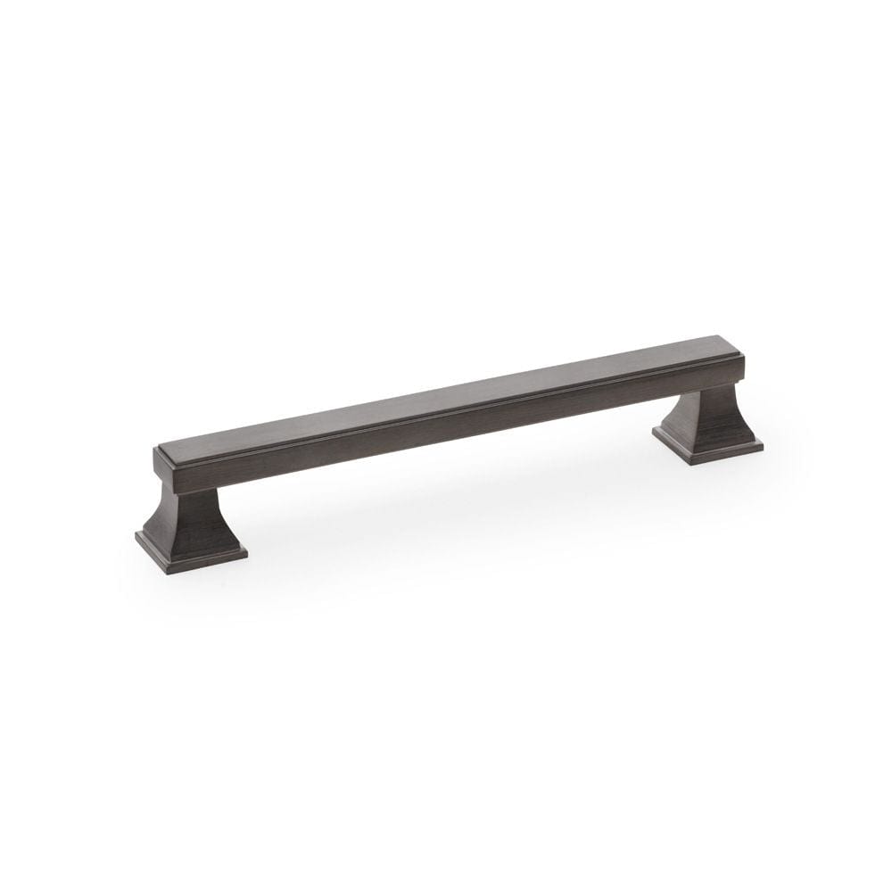Alexander & Wilks Cabinet Hardware Dark Bronze PVD / Cabinet Pull Handles / 160mm Alexander & Wilks Jesper Square Cabinet Pull Handle - Dark Bronze PVD - Centres 160mm