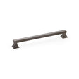 Alexander & Wilks Cabinet Hardware Dark Bronze PVD / Cabinet Pull Handles / 224mm Alexander & Wilks Jesper Square Cabinet Pull Handle - Dark Bronze PVD - Centres 224mm
