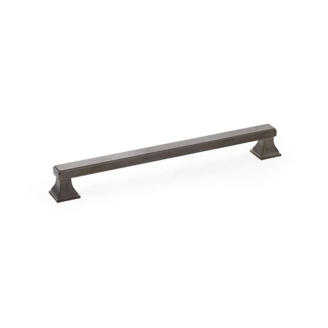 Alexander & Wilks Cabinet Hardware Dark Bronze PVD / Cabinet Pull Handles / 224mm Alexander & Wilks Jesper Square Cabinet Pull Handle - Dark Bronze PVD - Centres 224mm