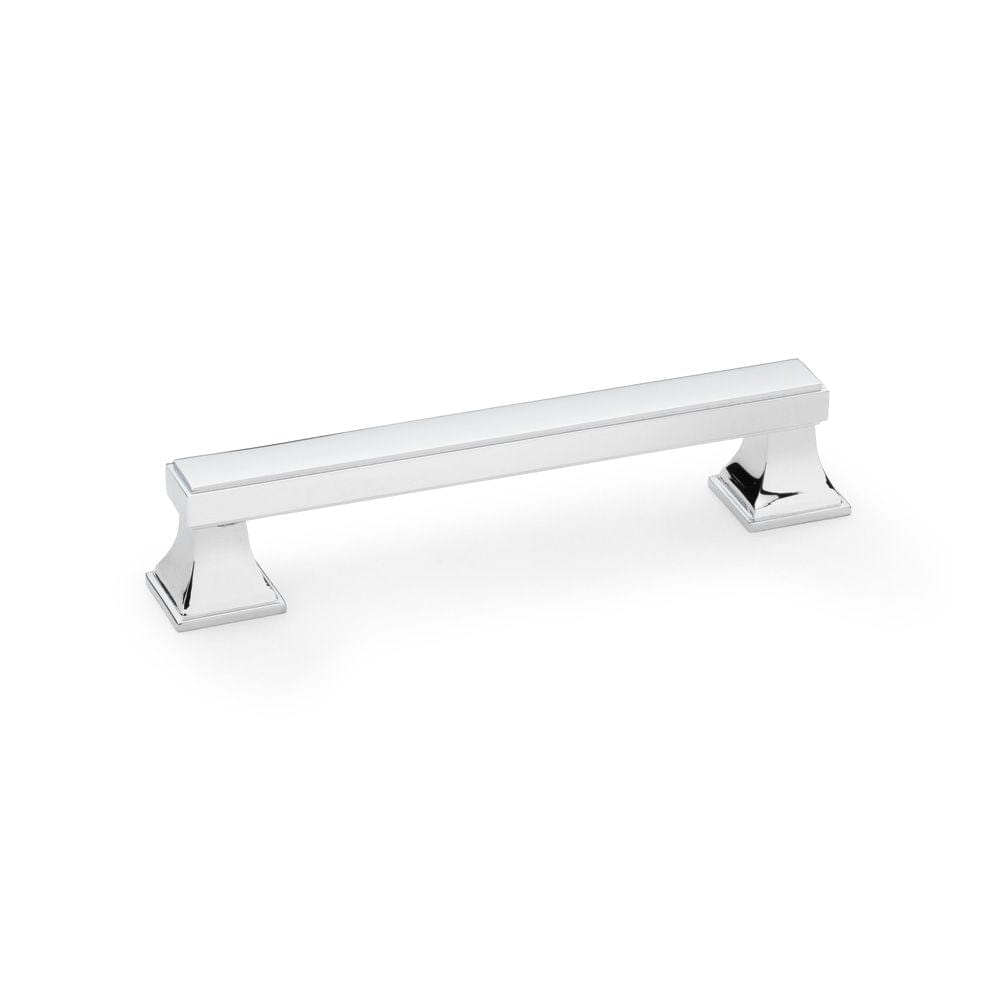 Alexander & Wilks Cabinet Hardware Polished Chrome / Cabinet Pull Handles / 128mm Alexander & Wilks Jesper Square Cabinet Pull Handle - Polished Chrome - Centres 128mm