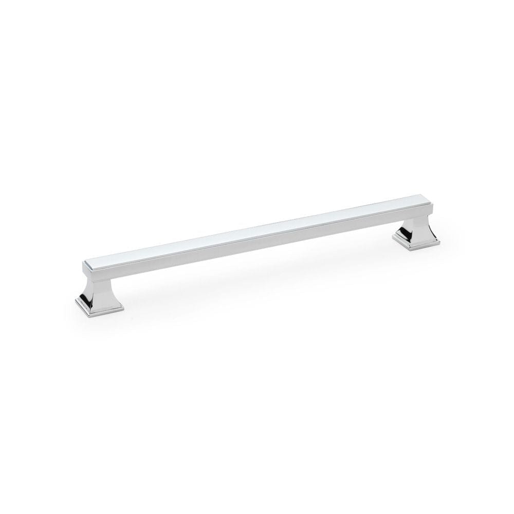 Alexander & Wilks Cabinet Hardware Polished Chrome / Cabinet Pull Handles / 224mm Alexander & Wilks Jesper Square Cabinet Pull Handle - Polished Chrome - Centres 224mm