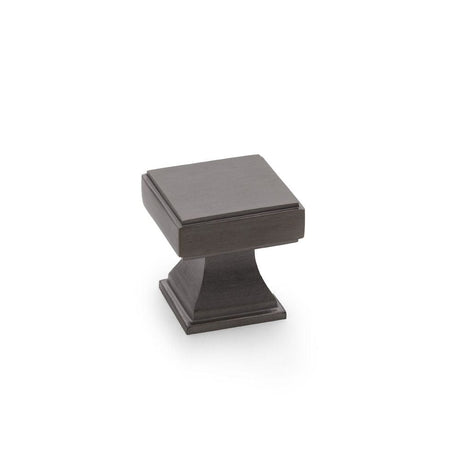 Alexander & Wilks Cabinet Hardware Dark Bronze PVD / Cabinet Knobs Alexander & Wilks Jesper Square Cupboard Knob - Dark Bronze PVD