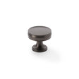 Alexander & Wilks Cabinet Hardware Dark Bronze / Cabinet Knobs / 32mm Dia. Alexander & Wilks Lynd Cupboard Knob - Dark Bronze - 32mm