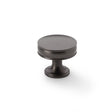 Alexander & Wilks Cabinet Hardware Dark Bronze / Cabinet Knobs / 38mm Dia. Alexander & Wilks Lynd Cupboard Knob - Dark Bronze - 38mm