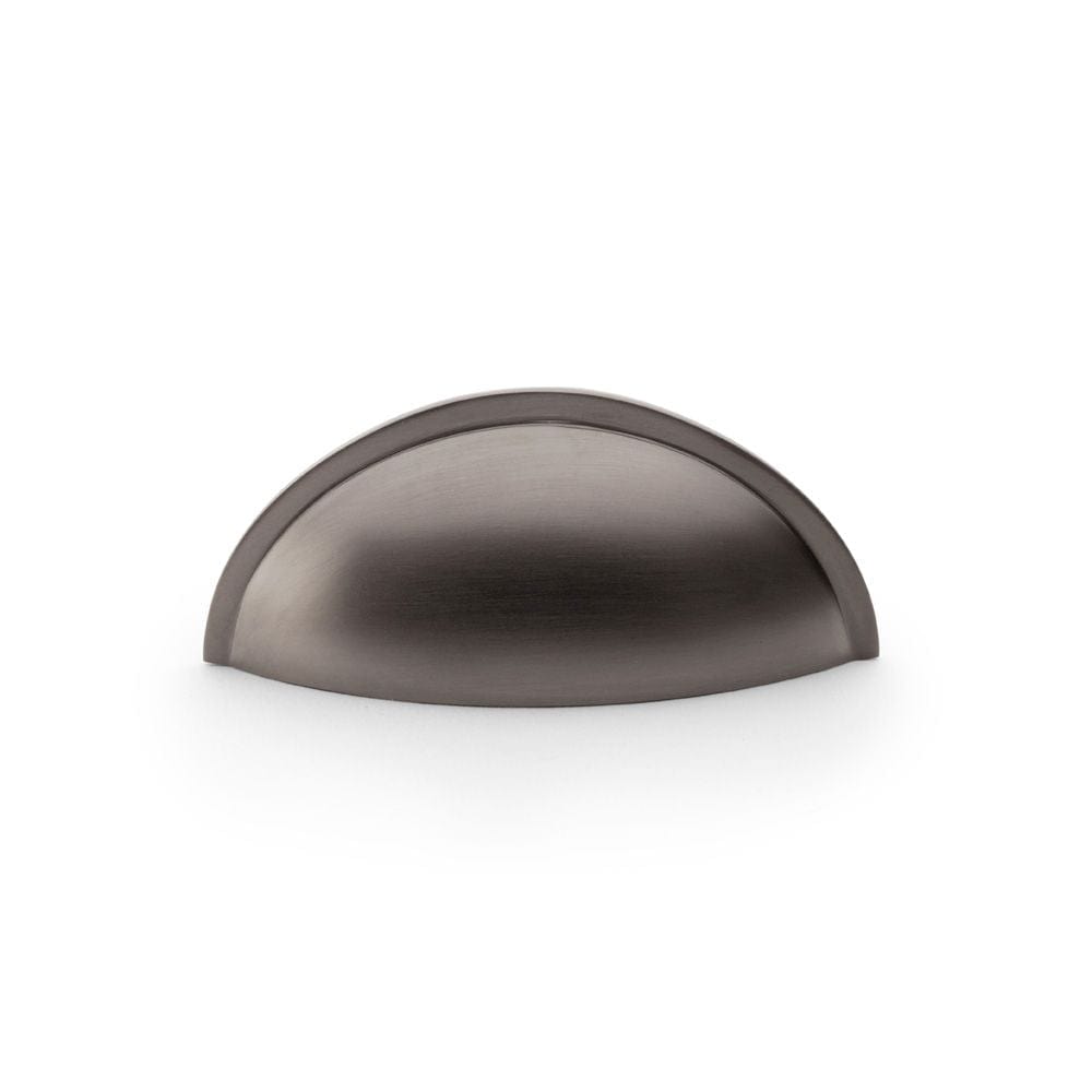 Alexander & Wilks Cabinet Hardware Dark Bronze / Cabinet Cup Pulls Alexander & Wilks Quieslade Cup Handle - Dark Bronze