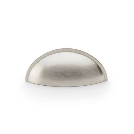 Alexander & Wilks Cabinet Hardware Satin Nickel / Cabinet Cup Pulls Alexander & Wilks Quieslade Cup Handle - Satin Nickel