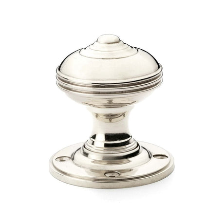 Alexander & Wilks Door Furniture Polished Nickel / Mortice Knobs Alexander & Wilks Romeo Mortice Knob - Polished Nickel