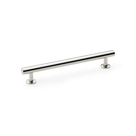 Alexander & Wilks Cabinet Hardware Polished Nickel / Cabinet Pull Handles / 160mm Alexander & Wilks Round T-Bar Cabinet Pull Handle - Polished Nickel - Centres 160mm