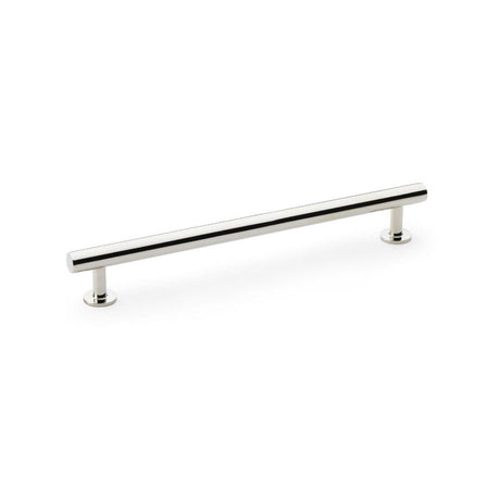 Alexander & Wilks Cabinet Hardware Polished Nickel / Cabinet Pull Handles / 192mm Alexander & Wilks Round T-Bar Cabinet Pull Handle - Polished Nickel - Centres 192mm