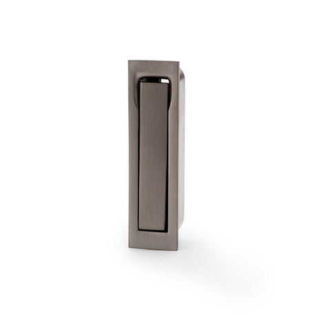 Alexander & Wilks Door Furniture Dark Bronze PVD / Door Edge Pull / Square Alexander & Wilks Square Sliding Door Edge Pull - Dark Bronze PVD