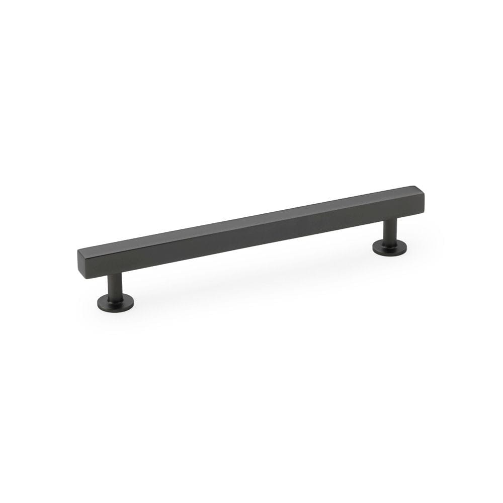 Alexander & Wilks Cabinet Hardware Dark Bronze / Cabinet Pull Handles / 160mm Alexander & Wilks Square T-Bar Cabinet Pull Handle - Dark Bronze - Centres 160mm