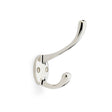 Alexander & Wilks Accessories Polished Nickel / Hat & Coat Hooks Alexander & Wilks Victorian Hat and Coat Hook - Polished Nickel